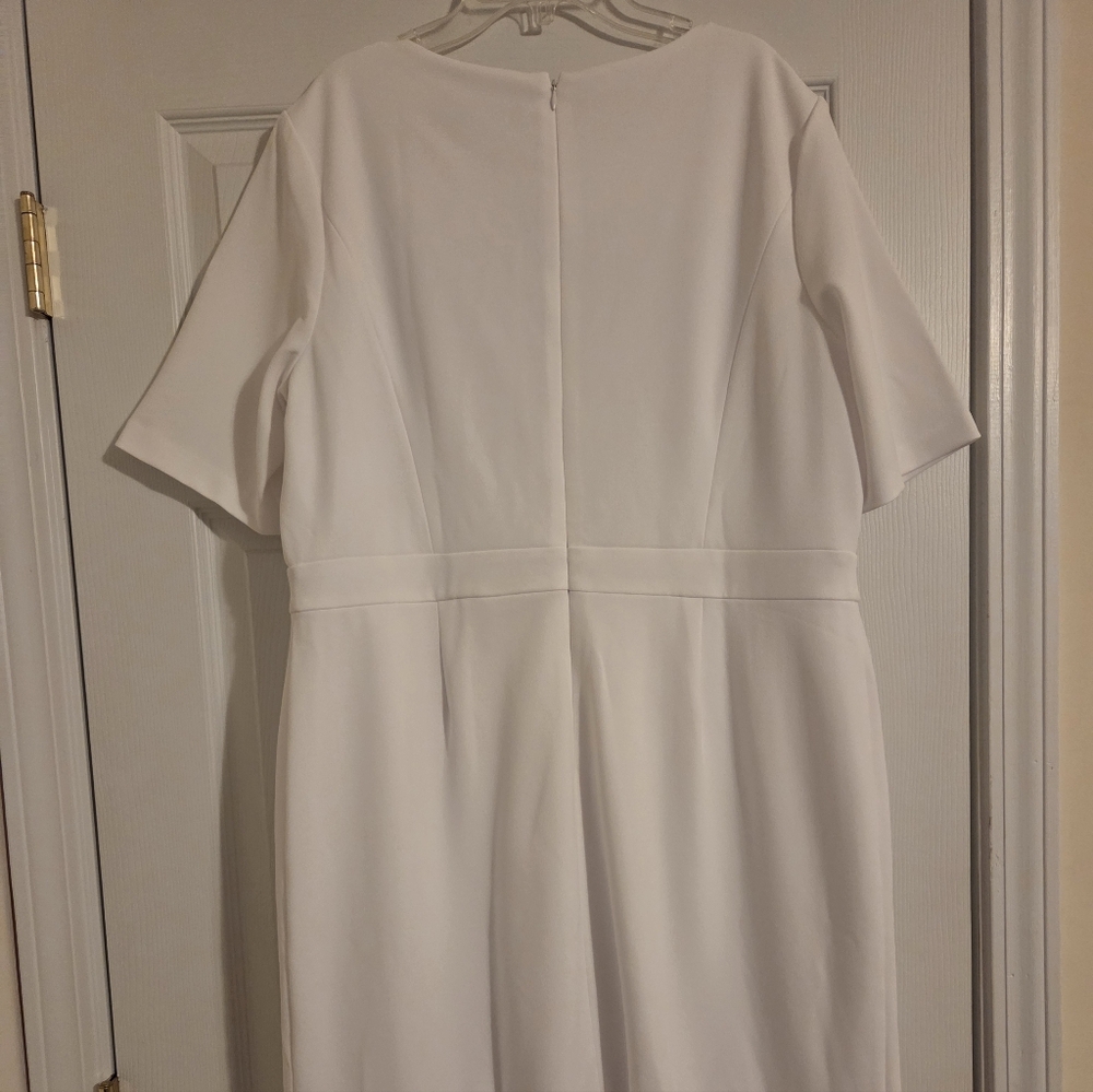Kasper White Dress - Picture 6 of 8